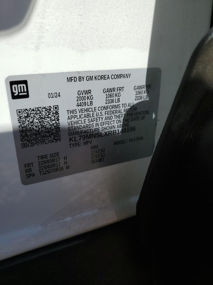 KL79MNSLXRB148896 2024 Chevrolet Trailblazer Ls