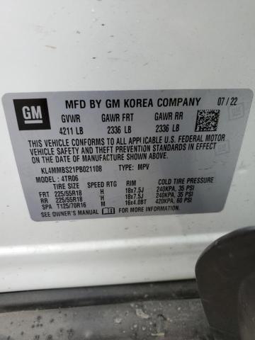 2023 Buick Encore Gx Preferred VIN: KL4MMBS21PB021108 Lot: 53081004