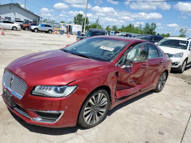  LINCOLN MKZ 2017 Красный