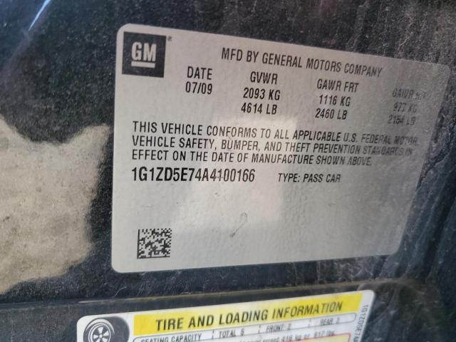 2010 Chevrolet Malibu 2Lt VIN: 1G1ZD5E74A4100166 Lot: 57253024