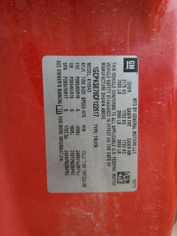 2012 Chevrolet Silverado K1500 Lt VIN: 1GCPKSE78CF122617 Lot: 54506684