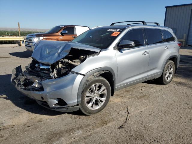 VIN 5TDJKRFH7ES067568 2014 Toyota Highlander, Xle no.1