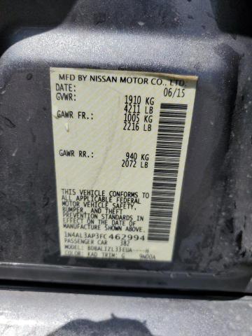2015 NISSAN ALTIMA 2.5 - 1N4AL3AP3FC462994