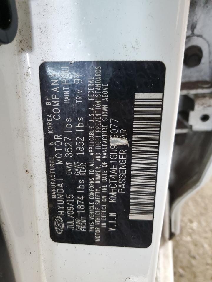 KMHCT4AE1GU979077 2016 Hyundai Accent Se