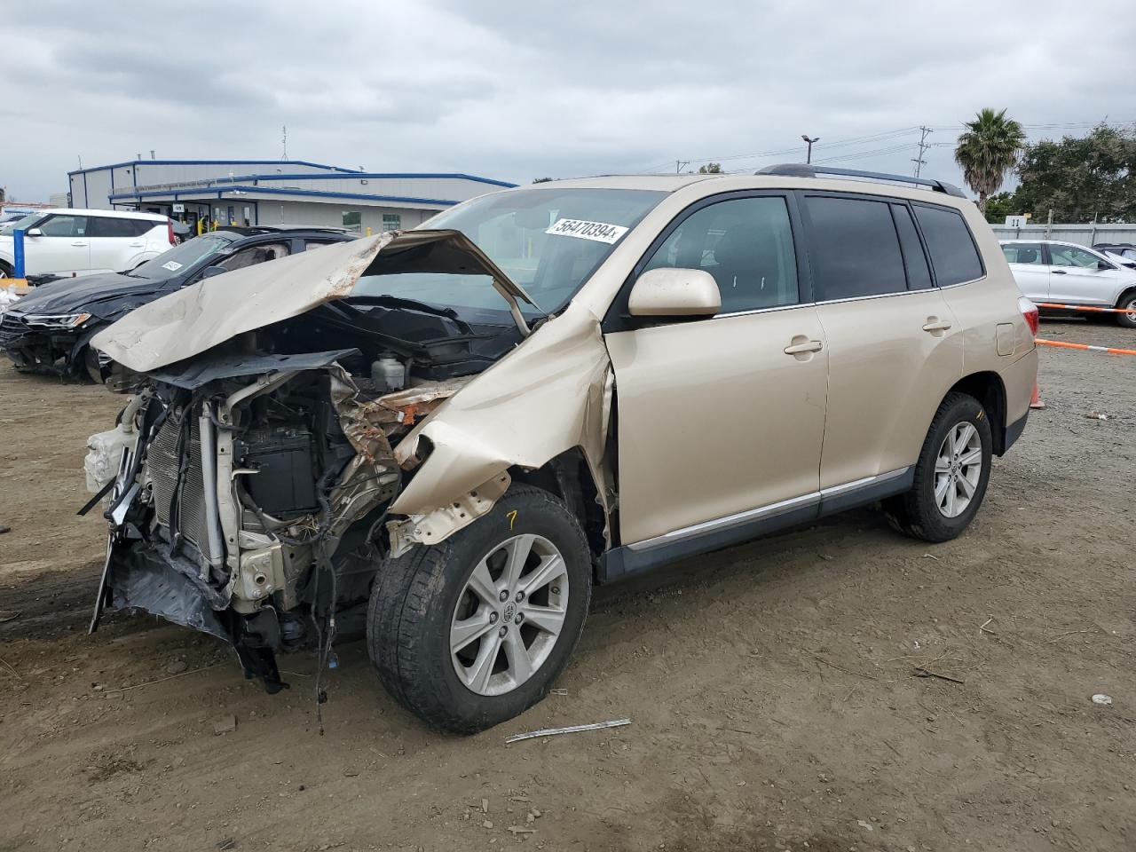 2012 Toyota Highlander Base vin: 5TDZA3EH5CS023506