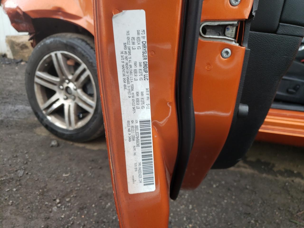 2B3CL3CG7BH566302 2011 Dodge Charger 2B3CL3CG7BH566302 2011 Dodge Charger