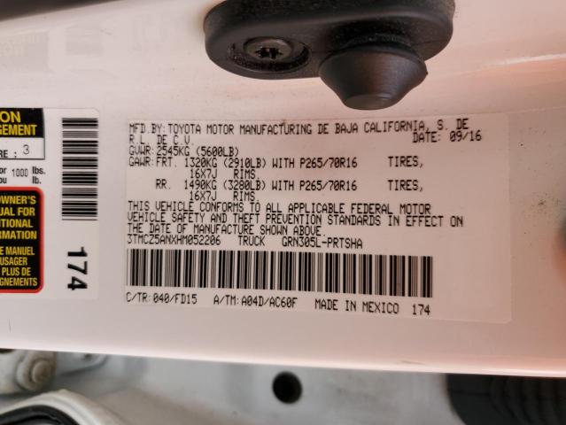 2017 TOYOTA TACOMA DOU - 3TMCZ5ANXHM052206