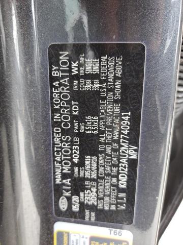 2021 Kia Soul Lx VIN: KNDJ23AU2M7740941 Lot: 56960424