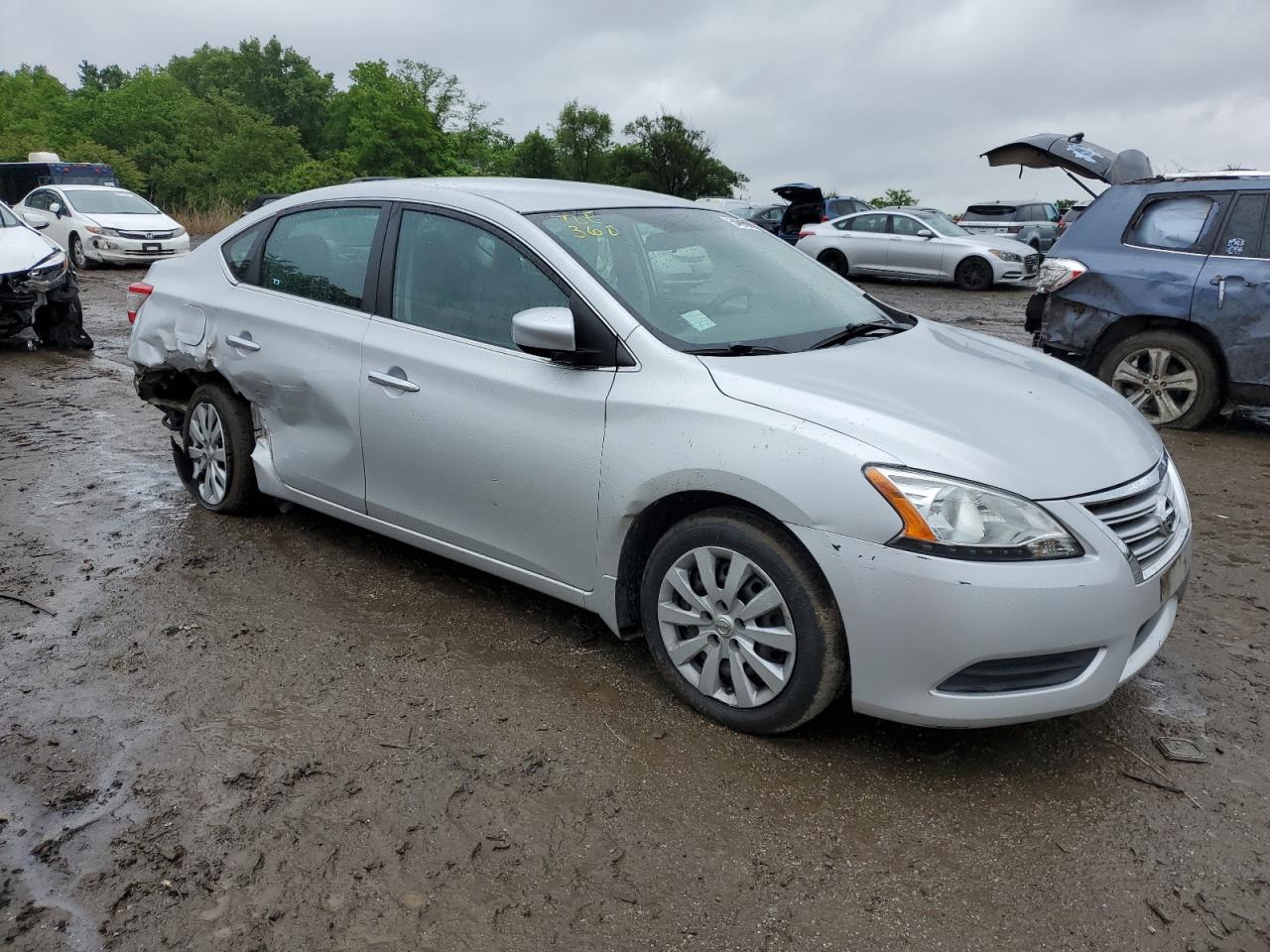 3N1AB7AP0EL688114 2014 Nissan Sentra S