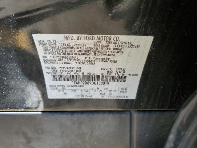 1FAHP2D89DG153019 2013 Ford Taurus Se