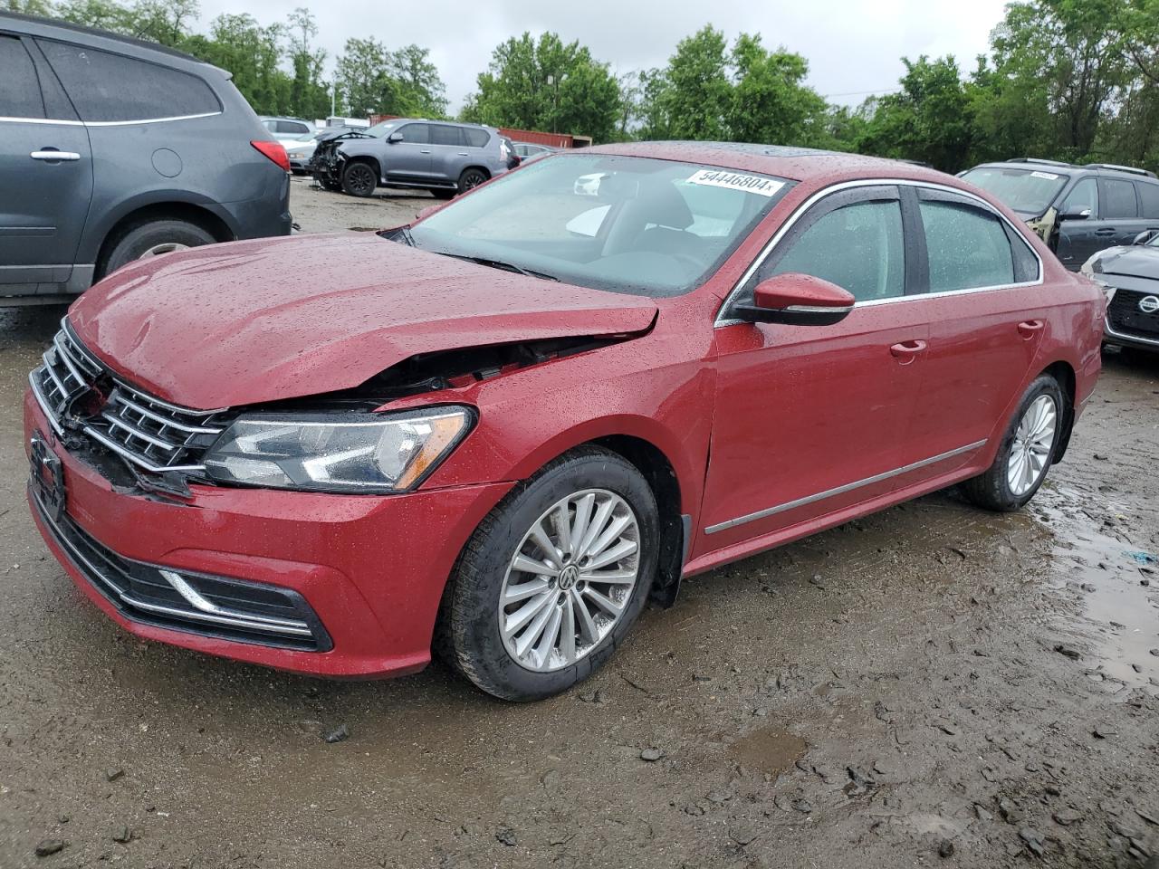 1VWBT7A38HC003978 2017 Volkswagen Passat Se