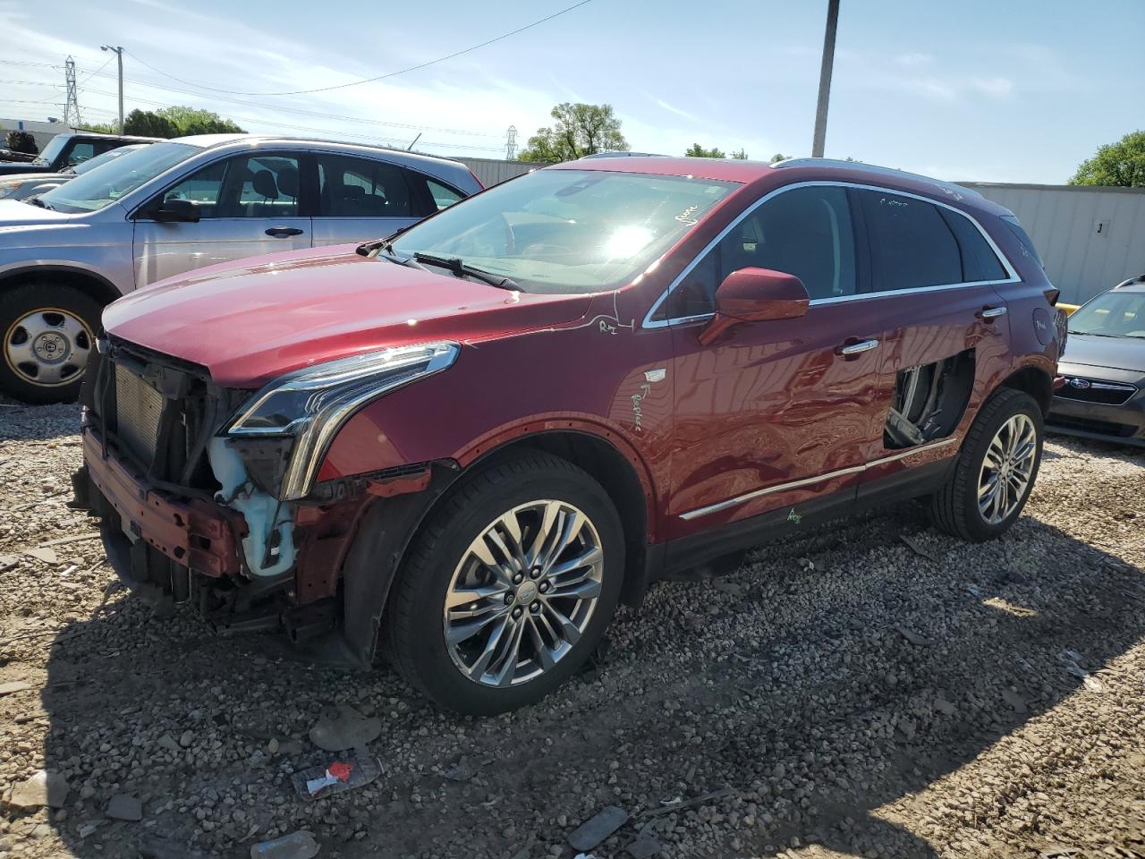 1GYKNERS1HZ266978 2017 Cadillac Xt5 Premium Luxury