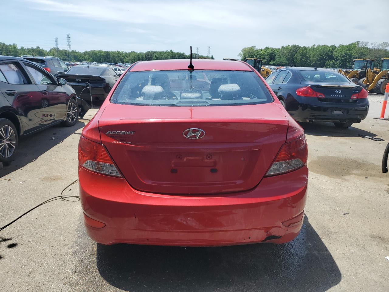 KMHCT4AE0EU718519 2014 Hyundai Accent Gls