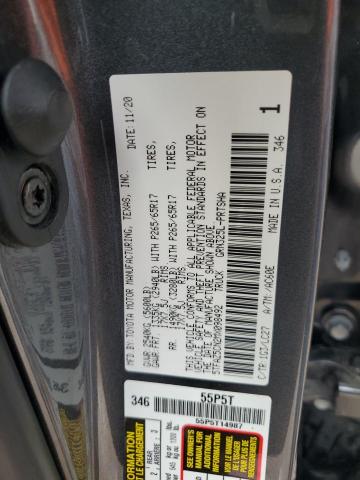 2021 Toyota Tacoma Double Cab VIN: 5TFAZ5CN2MX098492 Lot: 53450974