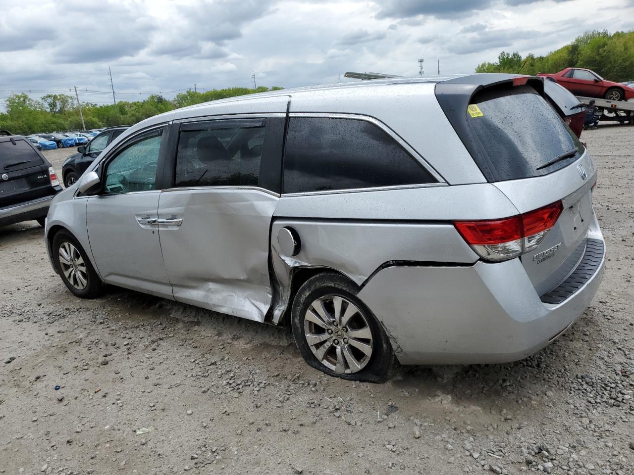 5FNRL5H41EB096295 2014 Honda Odyssey Ex