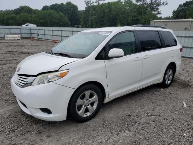 Lot #2538265423 2017 TOYOTA SIENNA LE salvage car