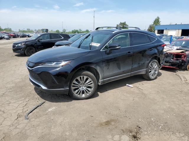 TOYOTA VENZA LE 2022 black  hybrid engine JTEAAAAH0NJ115268 photo #1