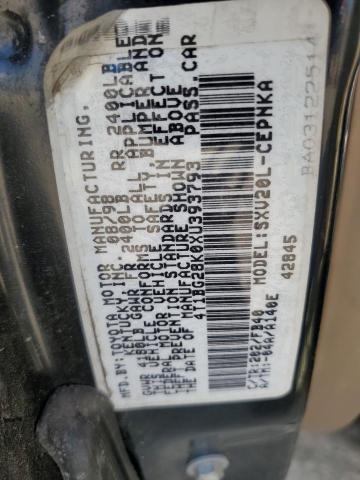 1999 Toyota Camry Ce VIN: 4T1BG28K0XU393793 Lot: 55601534