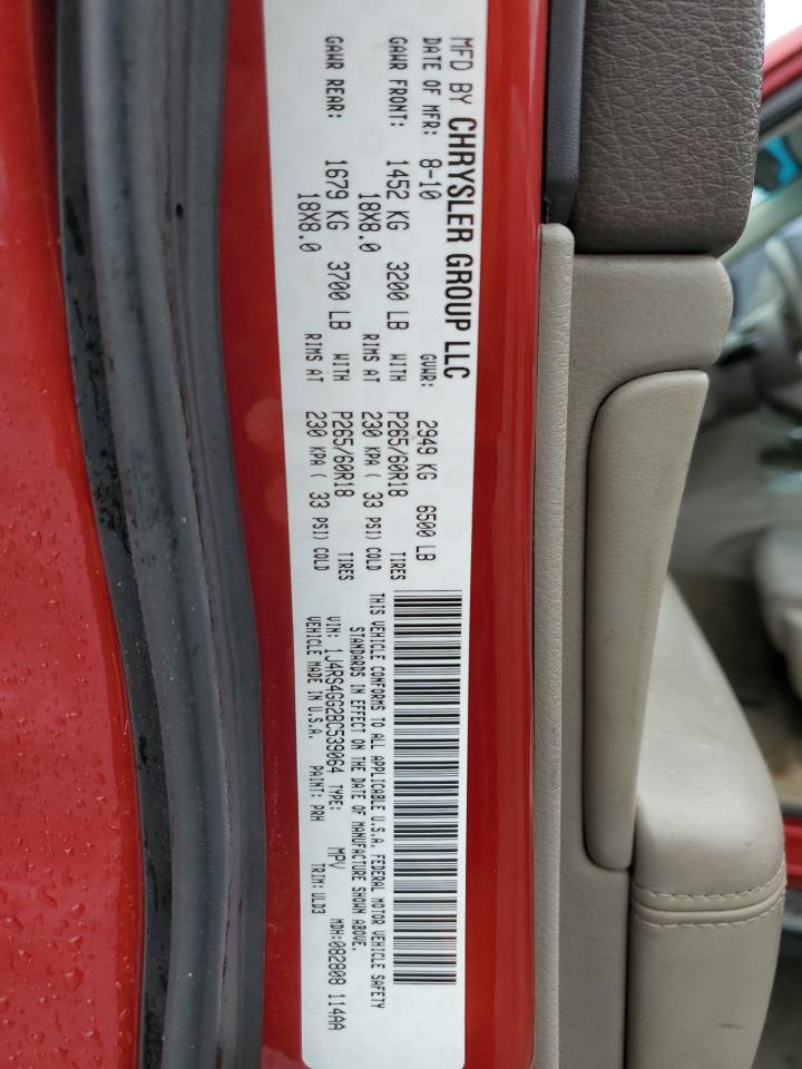 1J4RS4GG2BC539064 2011 Jeep Grand Cherokee Laredo