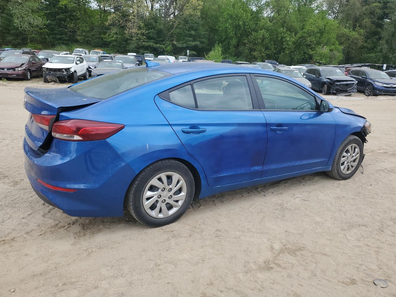 KMHD74LF0HU409636 2017 Hyundai Elantra Se