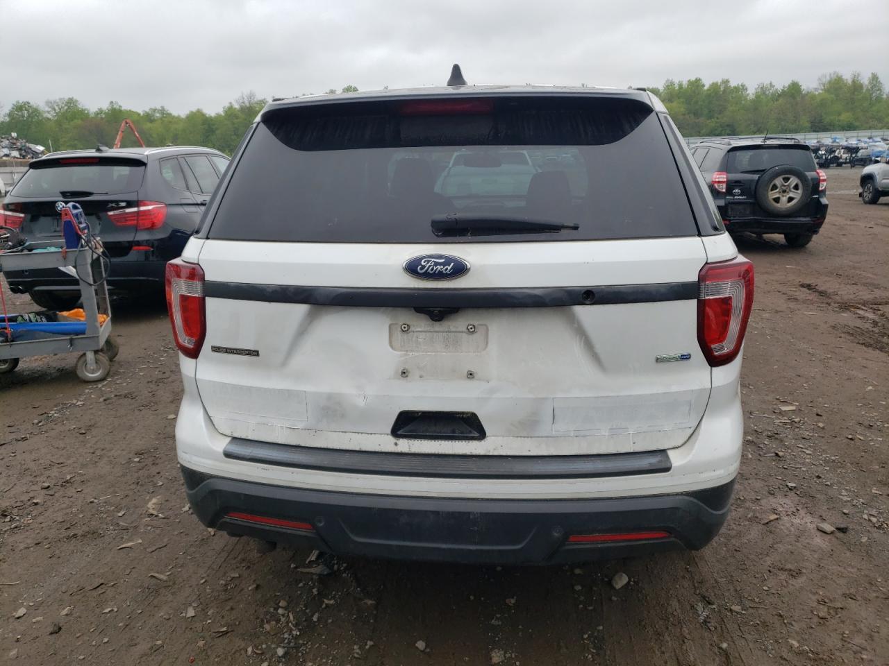 2018 Ford Explorer Police Interceptor vin: 1FM5K8AR7JGC74988