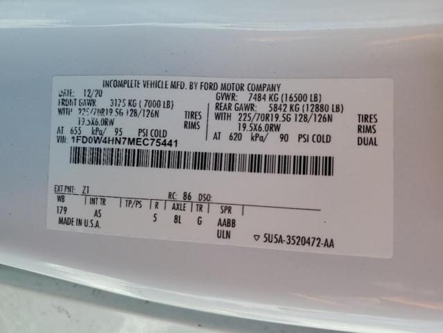 2021 Ford F450 Super Duty VIN: 1FD0W4HN7MEC75441 Lot: 54174894