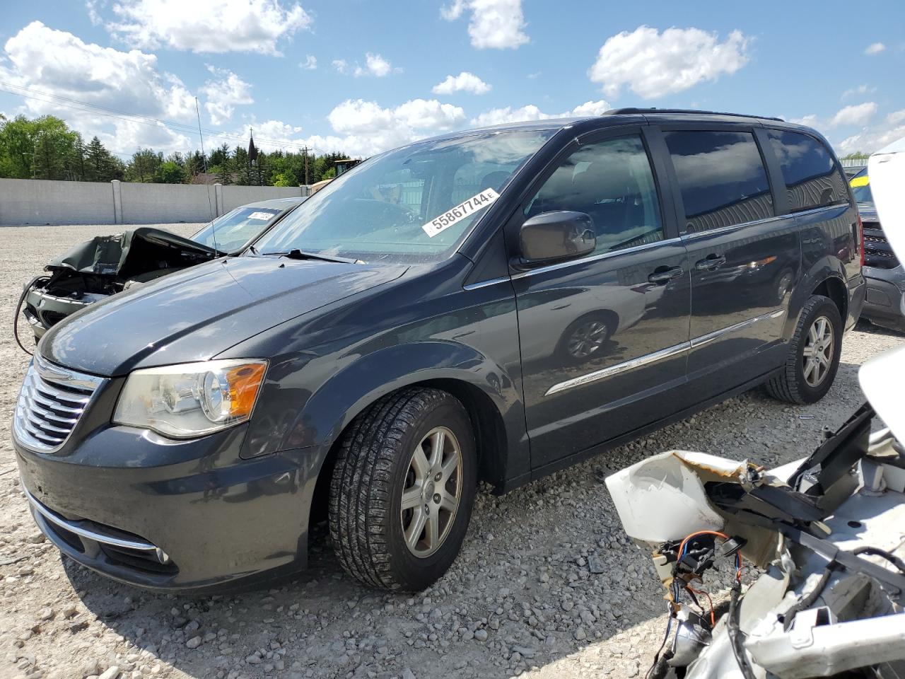 2C4RC1BG3CR192071 2012 Chrysler Town & Country Touring