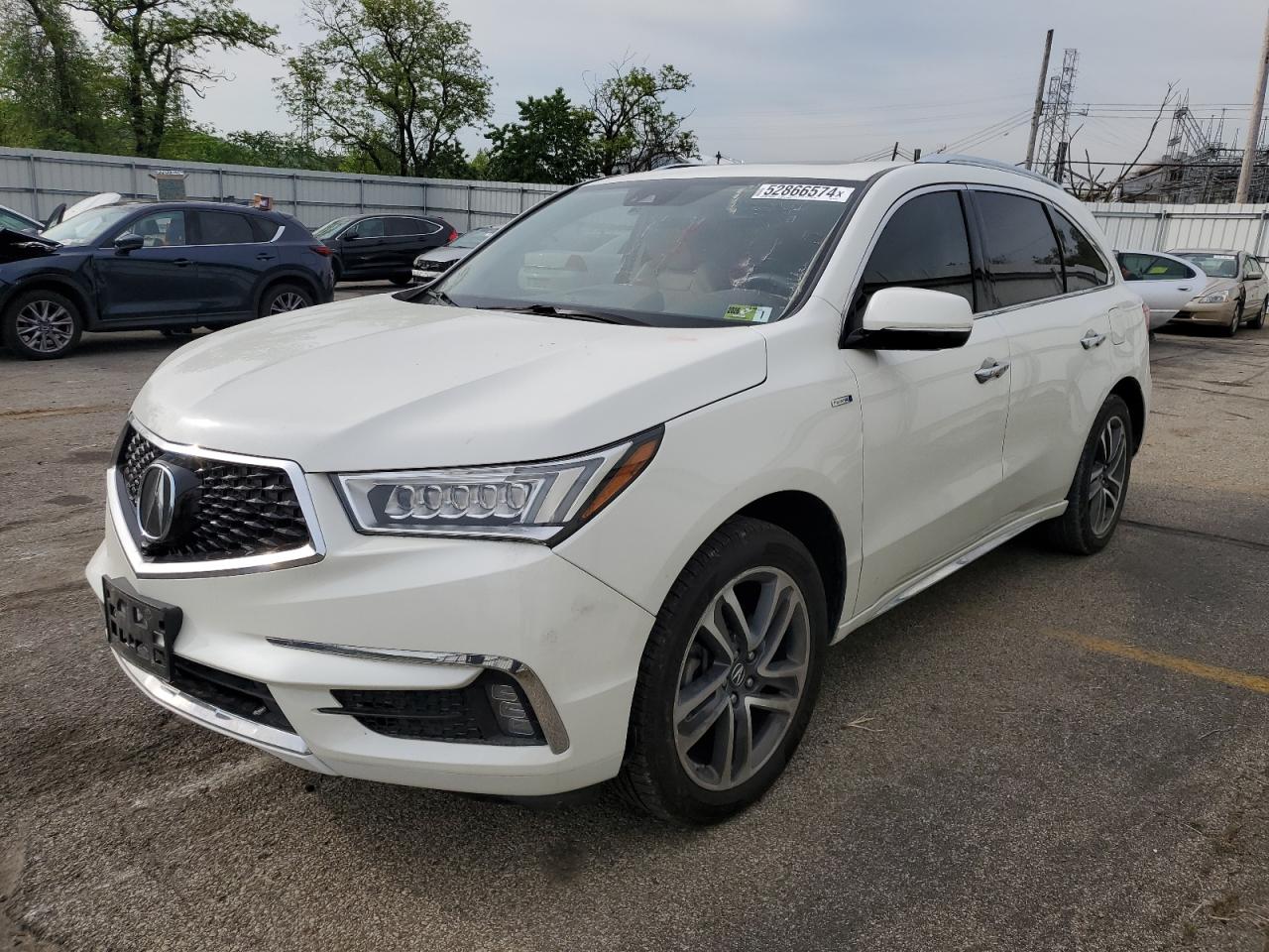 2019 Acura Mdx Sport Hybrid Advance vin: 5J8YD7H70KL001198