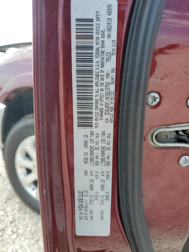 3C6UR5FL4KG613752 2019 Ram 2500 Laramie