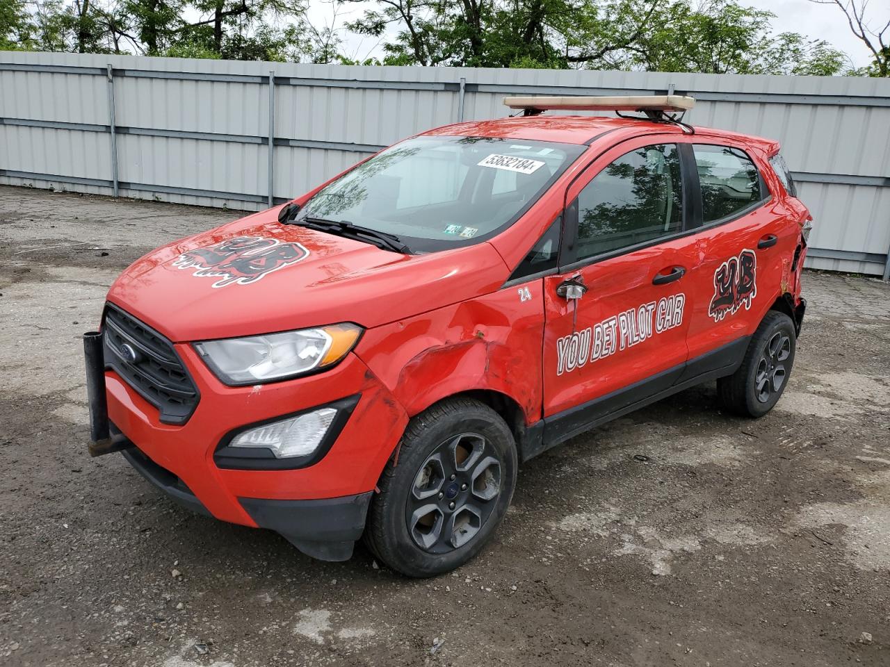 MAJ6S3FLXNC463931 2022 Ford Ecosport S