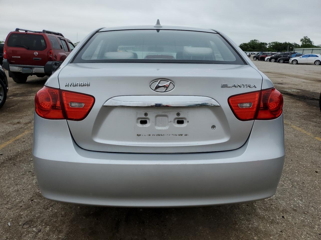 KMHDU4AD9AU867241 2010 Hyundai Elantra Blue