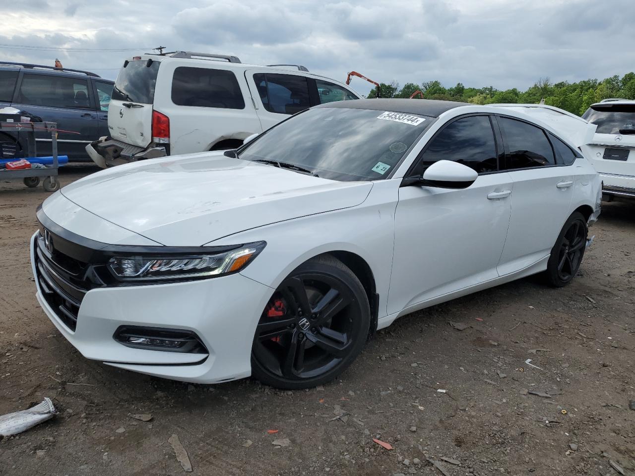 2018 Honda Accord Sport vin: 1HGCV1F3XJA188366