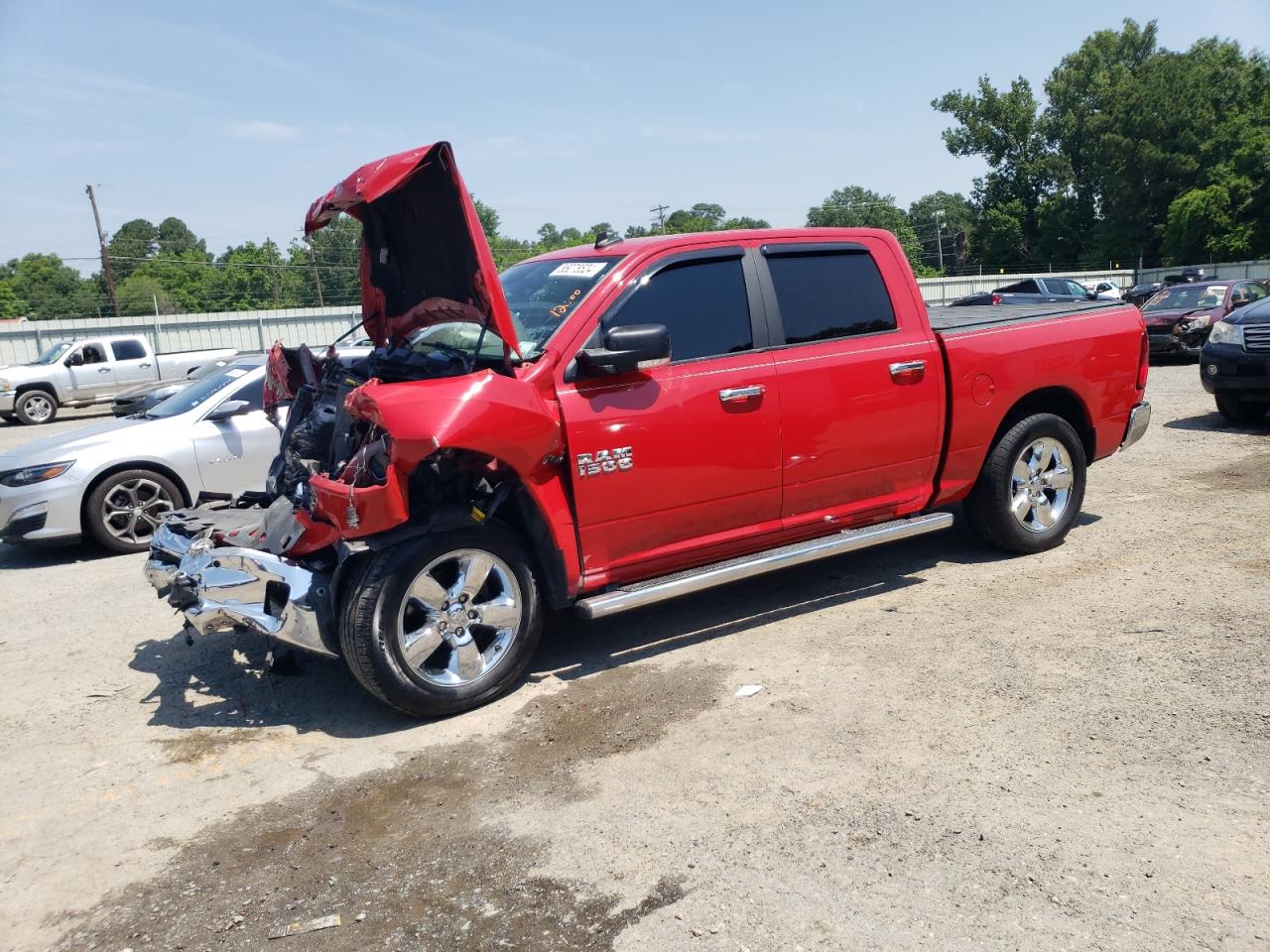 2017 Ram 1500 Slt vin: 3C6RR6LT3HG617431