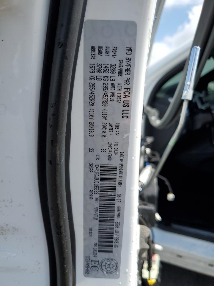 1C4RJFDJ9JC195333 2018 Jeep Grand Cherokee Srt-8