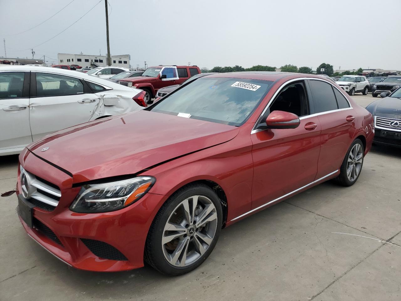 55SWF8DB8KU322083 2019 Mercedes-Benz C 300