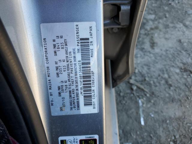 2011 Mazda 3 I VIN: JM1BL1UF6B1366658 Lot: 54464334
