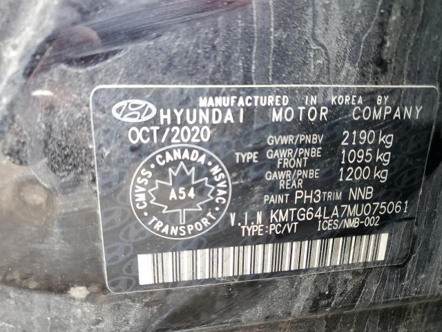 2021 GENESIS G70 KMTG64LA7MU075061