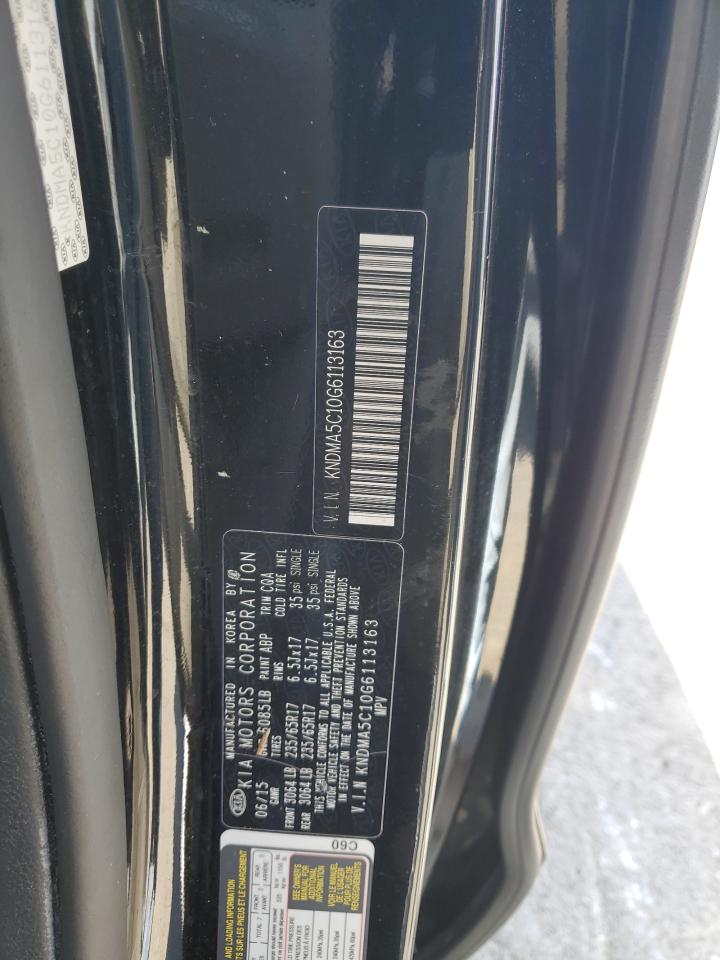 KNDMA5C10G6113163 2016 Kia Sedona L