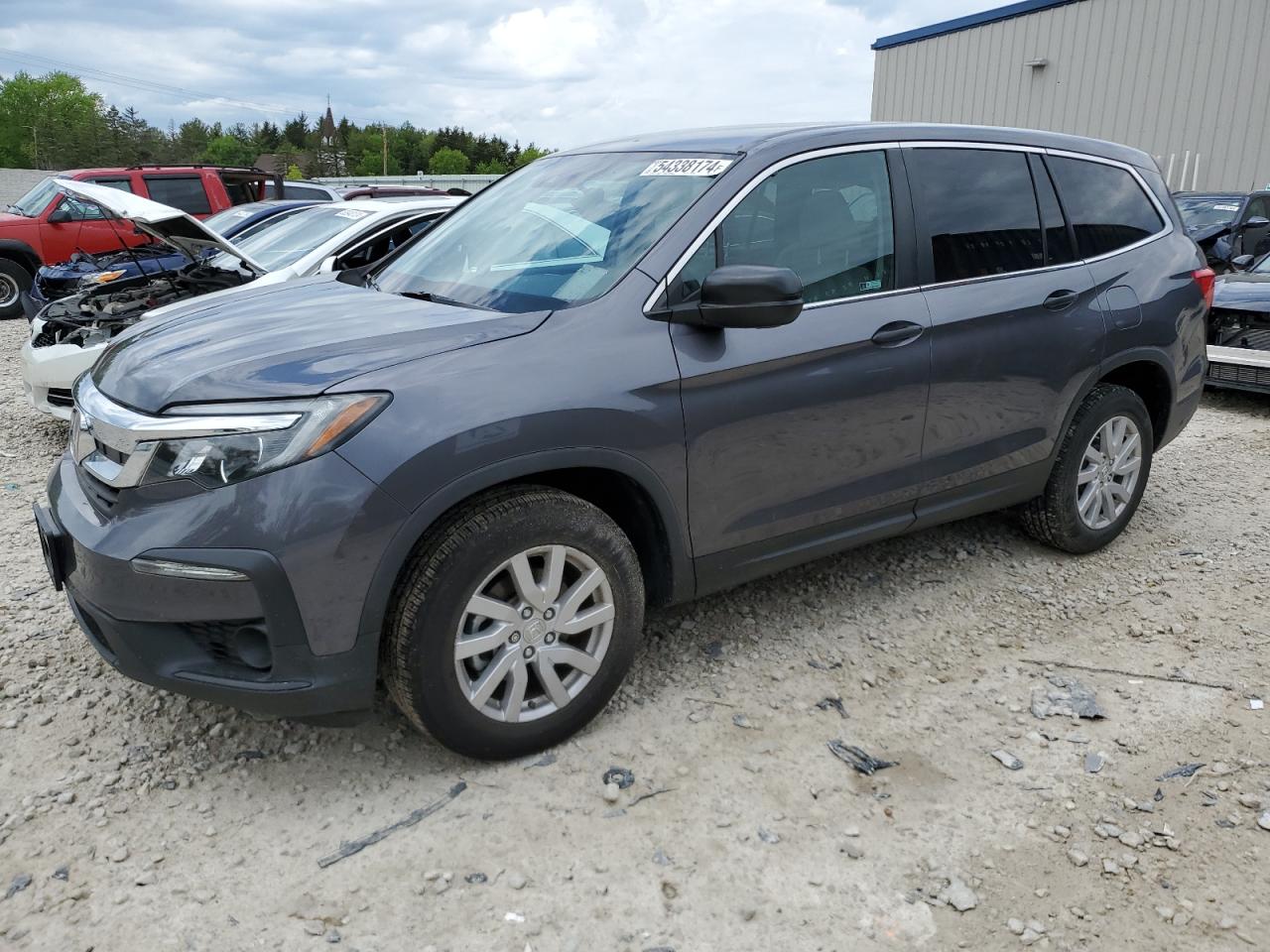 5FNYF6H11KB100050 2019 Honda Pilot Lx