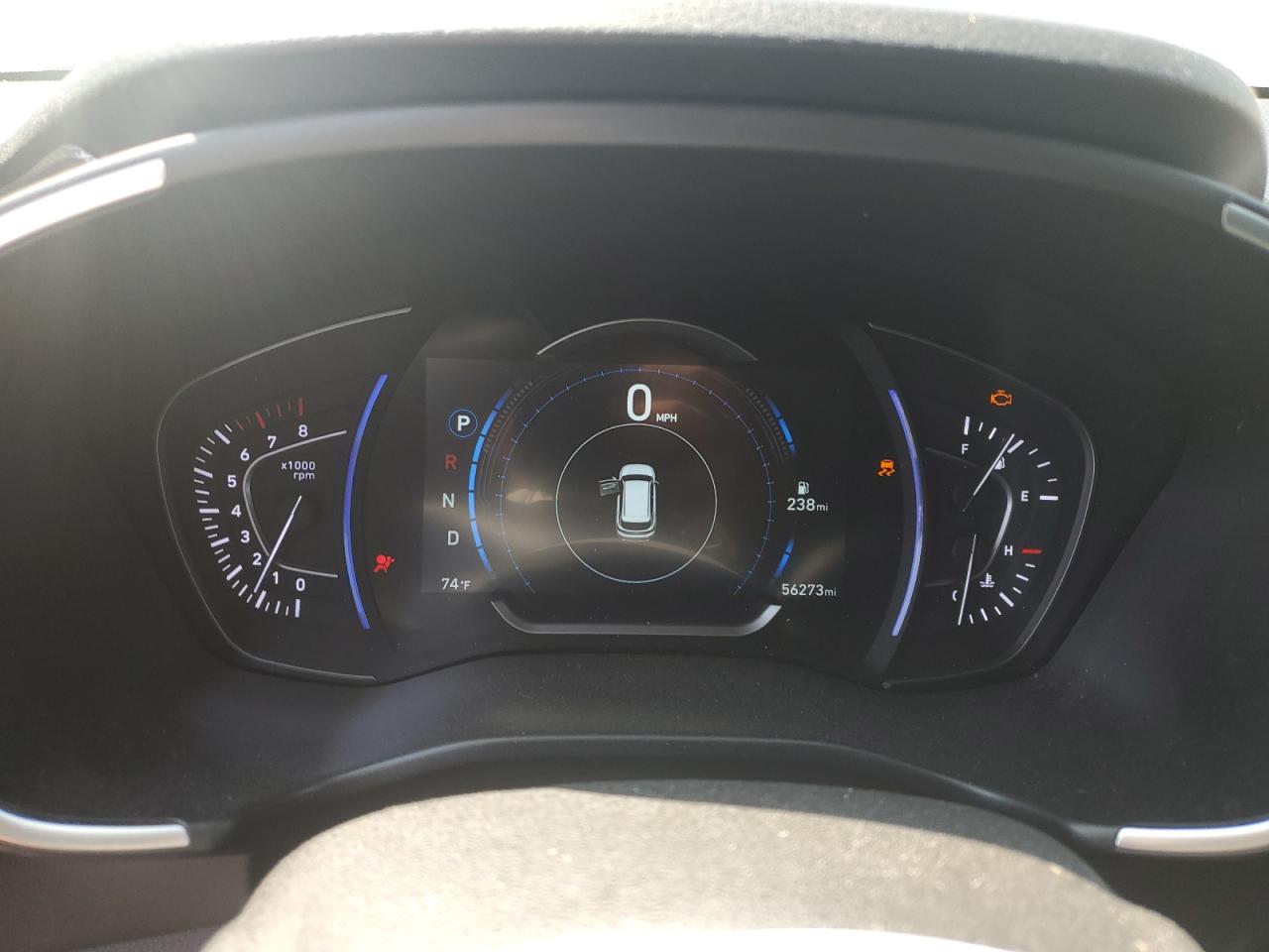 5NMS3CAD9LH165679 2020 Hyundai Santa Fe Sel