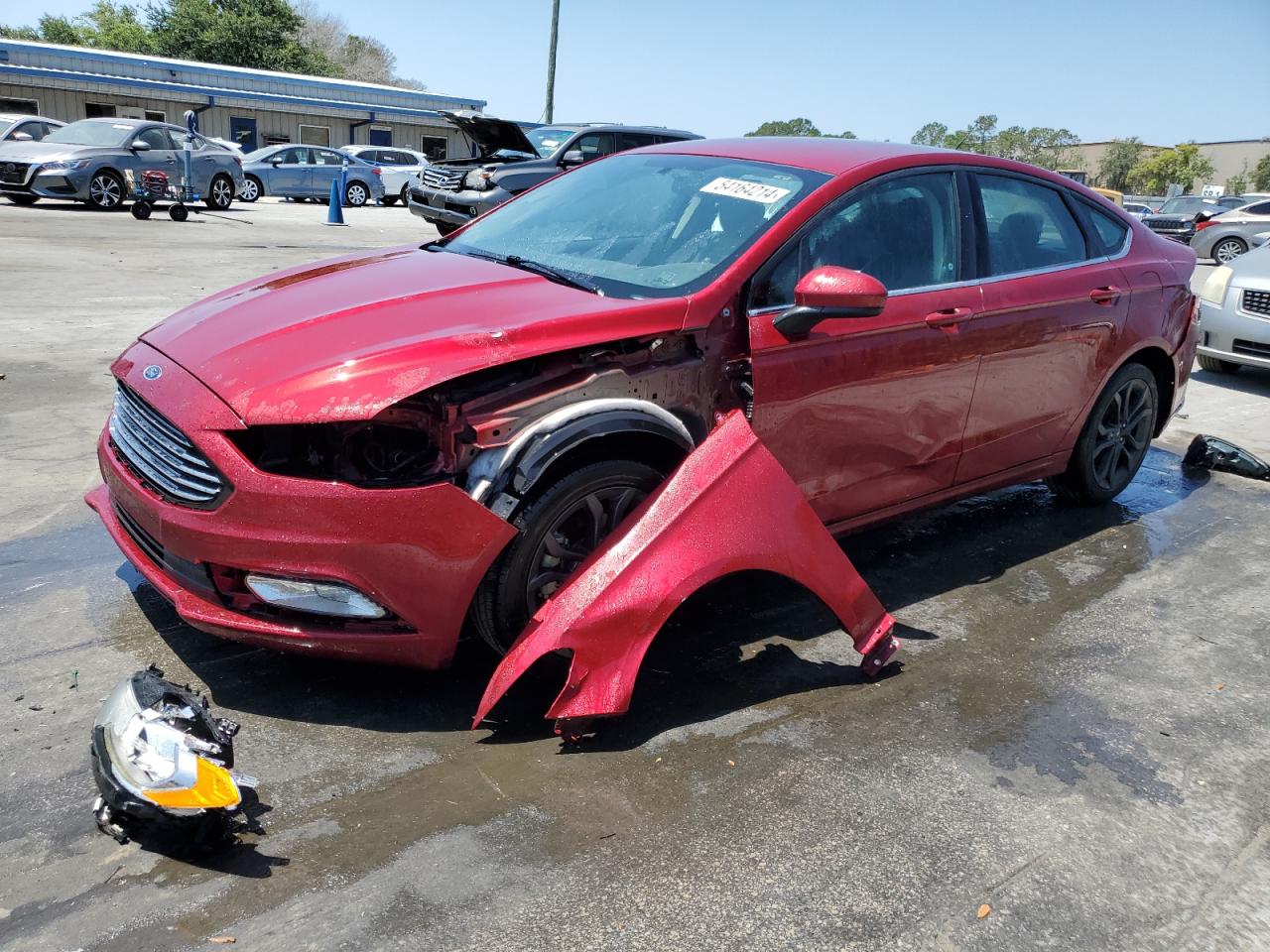 3FA6P0HD5JR199955 2018 Ford Fusion Se