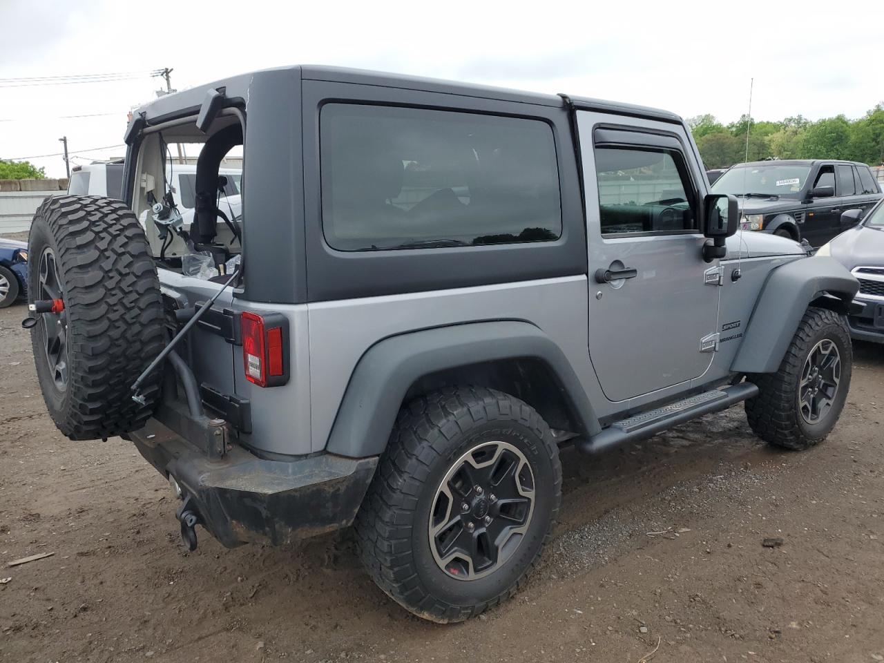 1C4GJWAG8FL592040 2015 Jeep Wrangler Sport