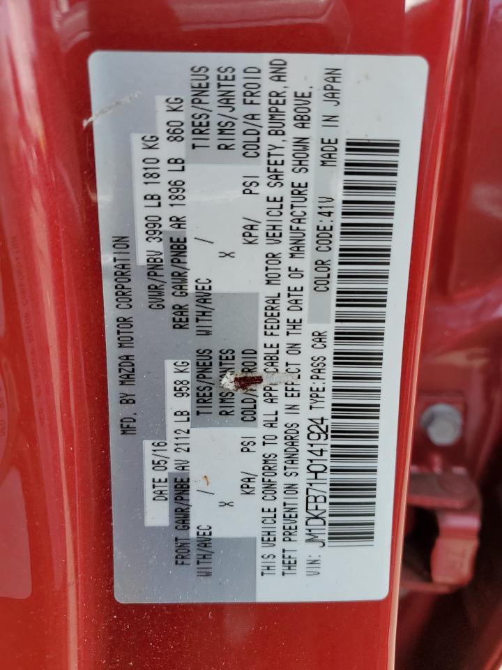 JM1DKFB71H0141924 2017 Mazda Cx-3 Sport