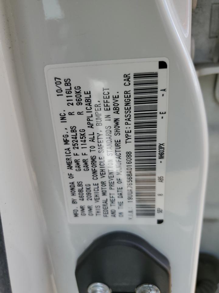 19UUA76568A016088 2008 Acura Tl Type S