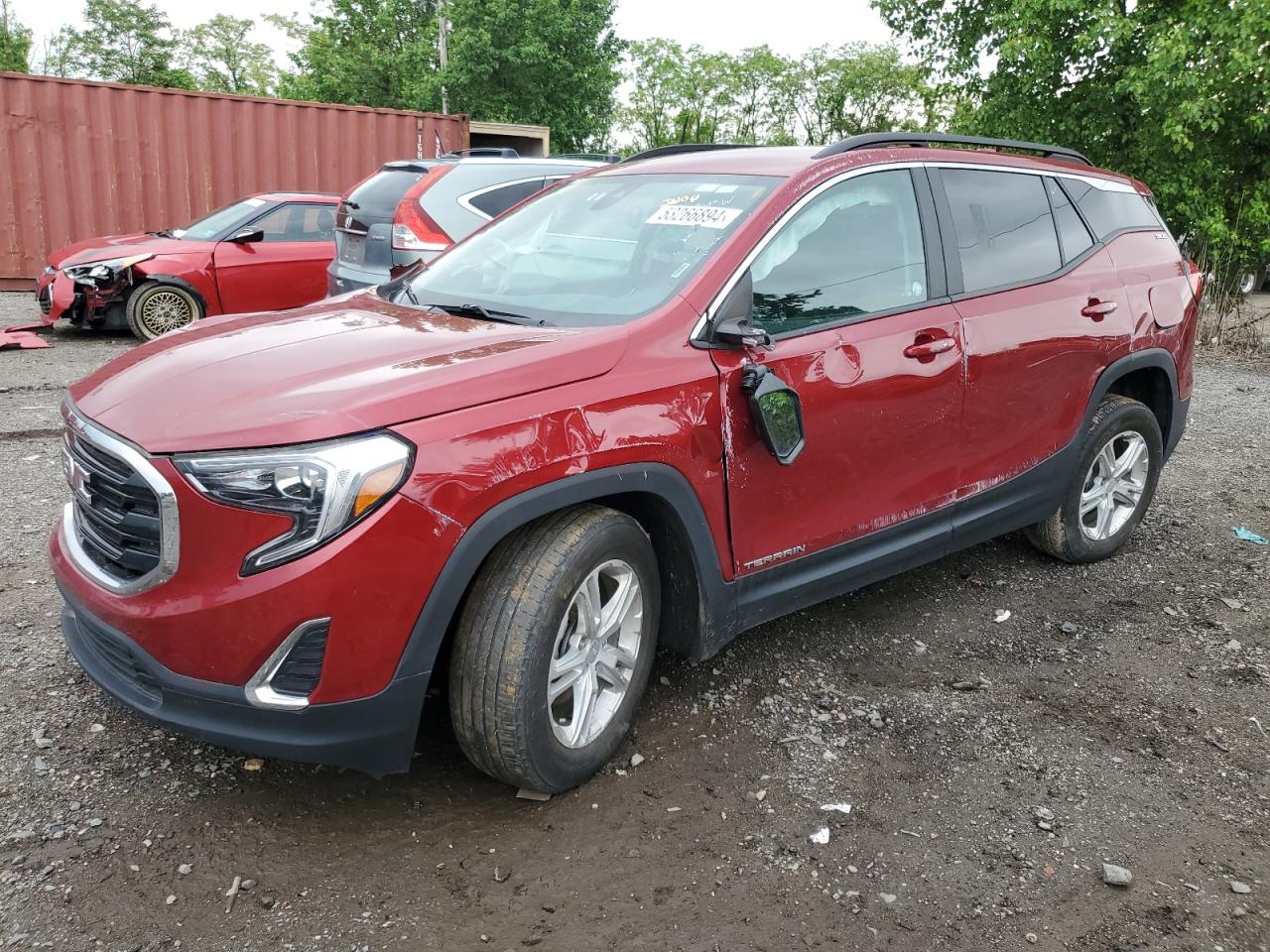 2021 GMC Terrain Sle vin: 3GKALMEVXML313447