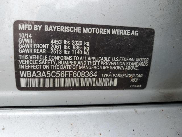  BMW 3 SERIES 2015 Серебристый