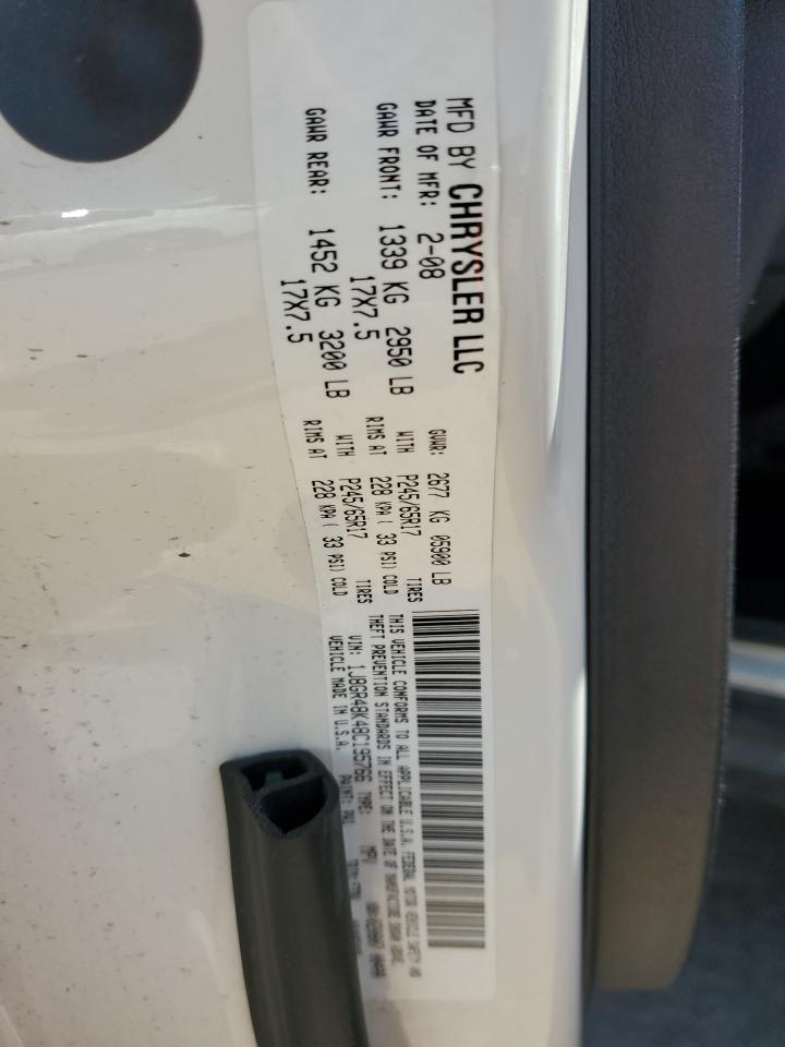 1J8GR48K48C195766 2008 Jeep Grand Cherokee Laredo