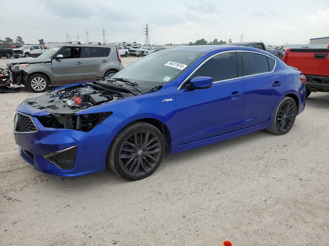 19UDE2F84MA009975 2021 Acura Ilx Premium A-Spec