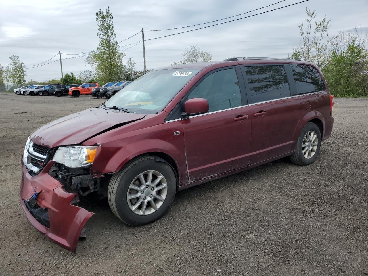 2C4RDGCG2KR757164 2019 Dodge Grand Caravan Sxt