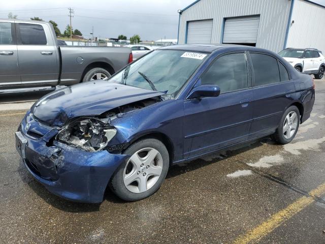 2005 Honda Civic Ex VIN: 2HGES26865H573823 Lot: 55195674